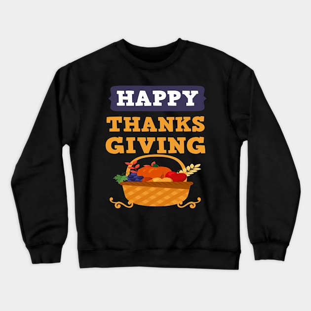 Thanksgiving day T-Shirts gift  turkey, christmas turkey  giving dinner Crewneck Sweatshirt by artab